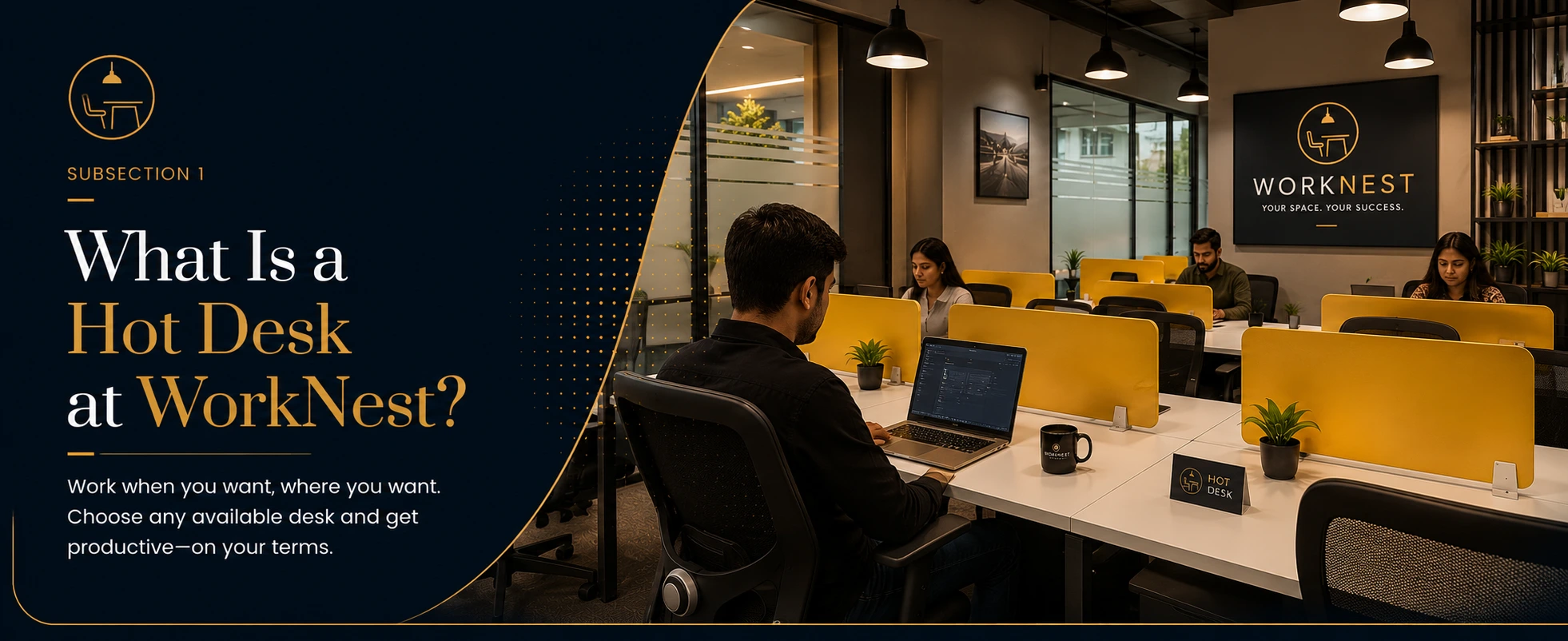 What Is a Hot Desk at WorkNest