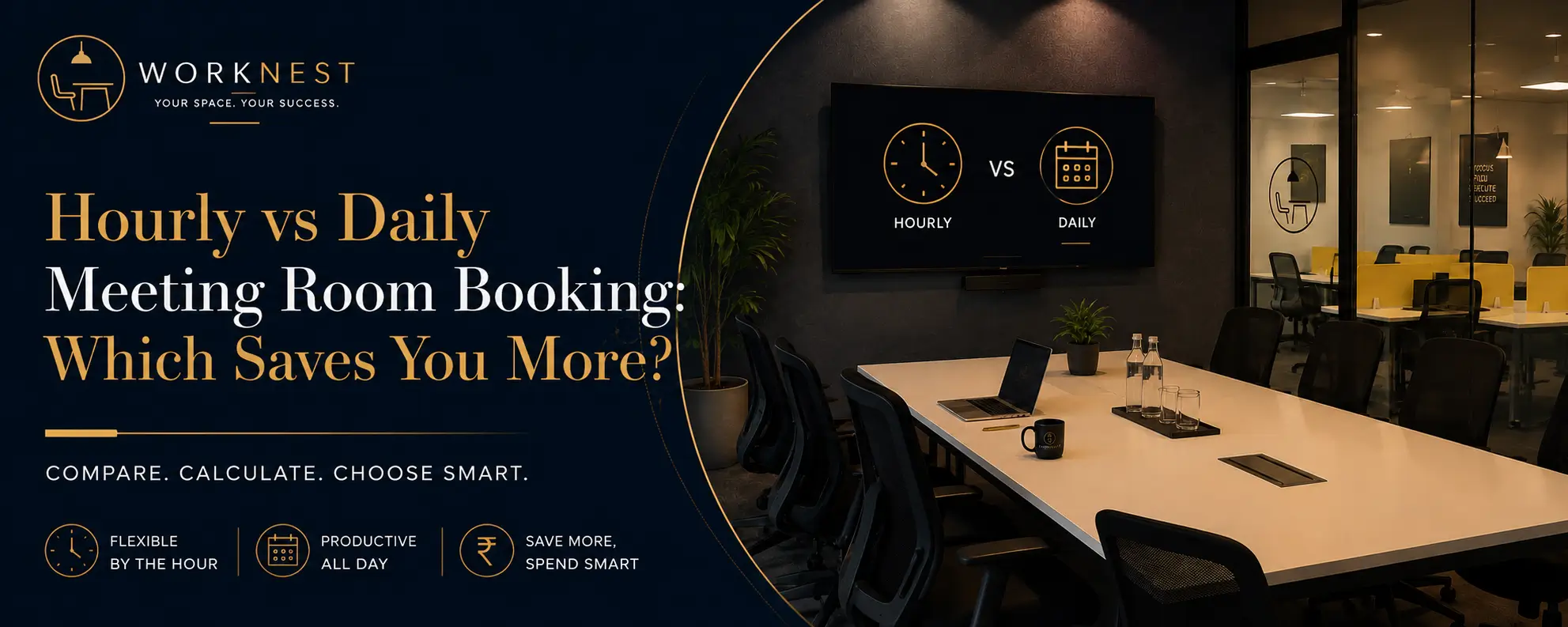 Hourly vs Daily Meeting Room Booking: Which Saves You More?