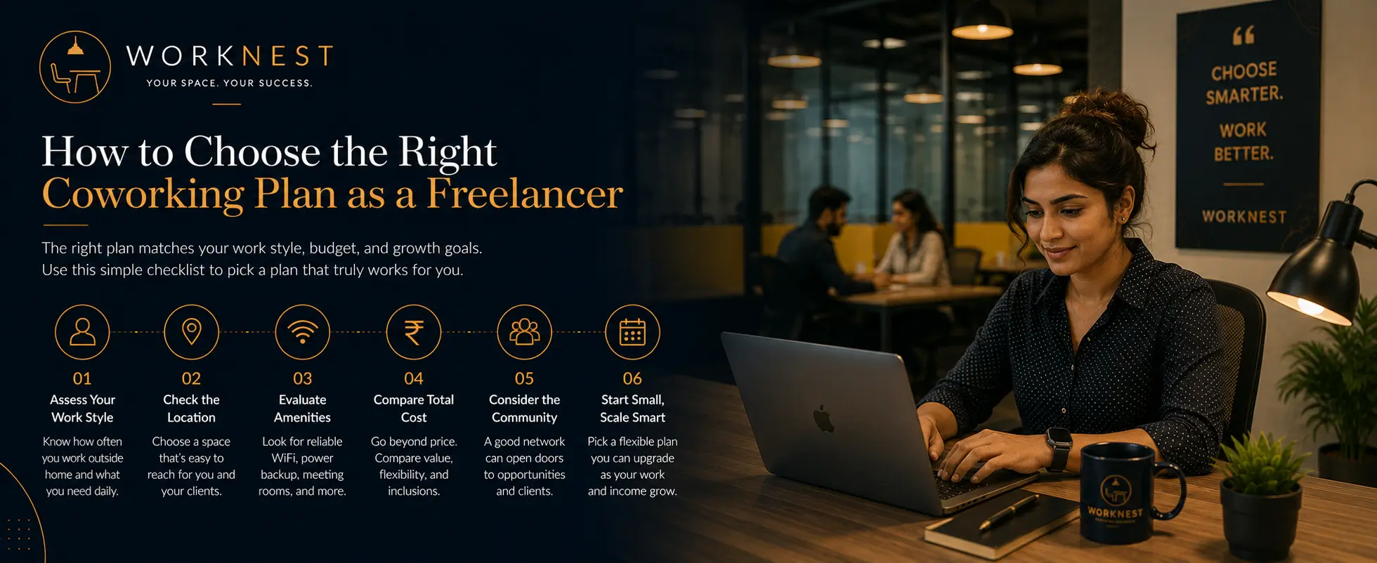 how to choose the right coworking Plan as a freelancer