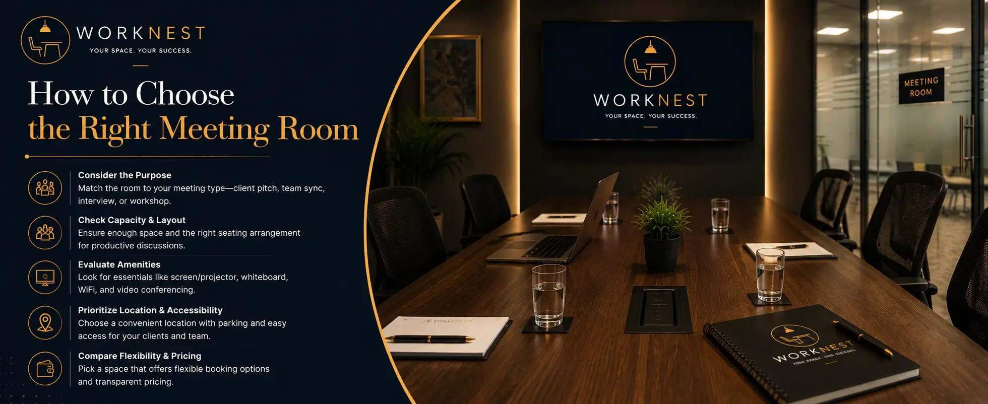 how to choose the right meeting room