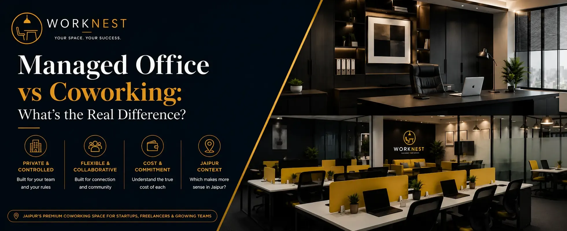 Managed Office vs Coworking: What’s the Real Difference?