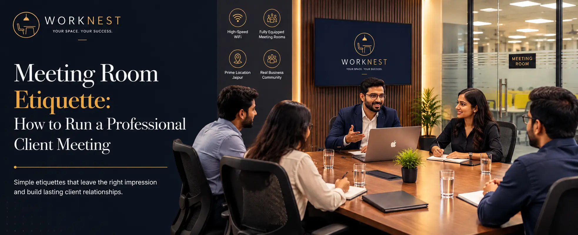 Meeting Room Etiquette: How to Run a Professional Client Meeting