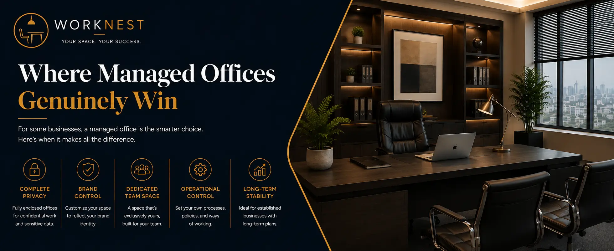 where managed offices genuinely win